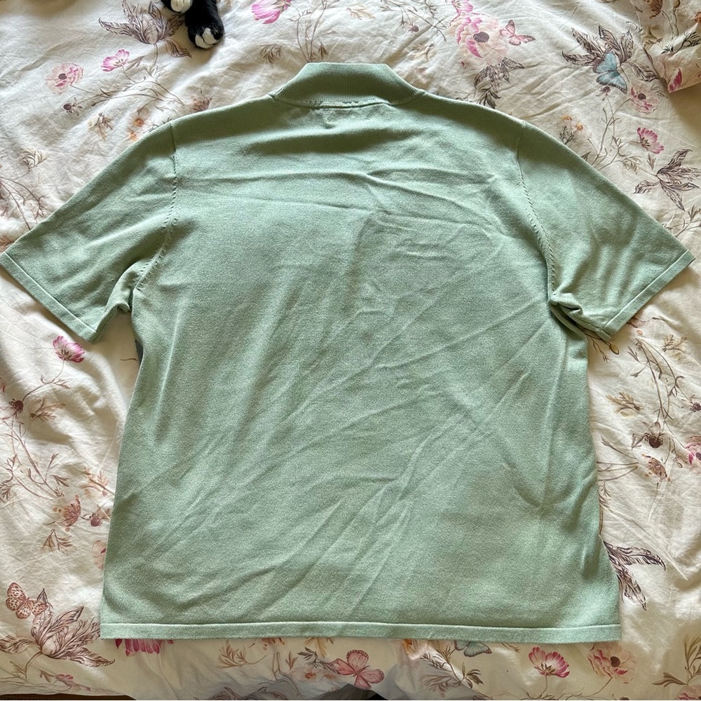 Vintage 90s Pendleton Silk / Nylon Patchwork Top … - image 3